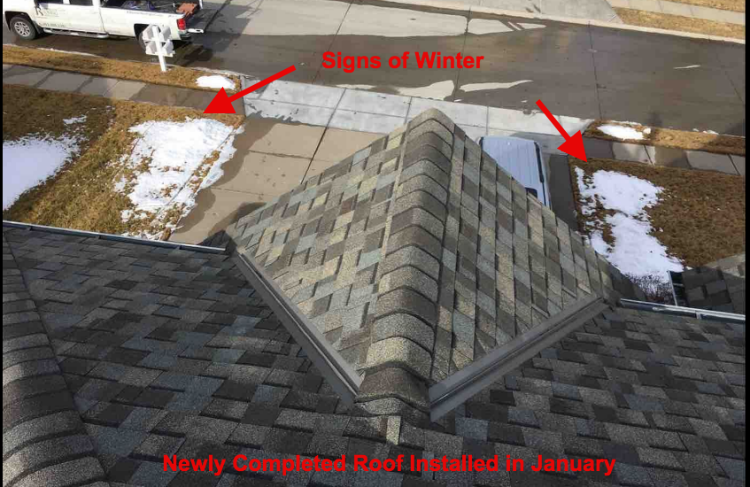 Do roofers work in the winter time?